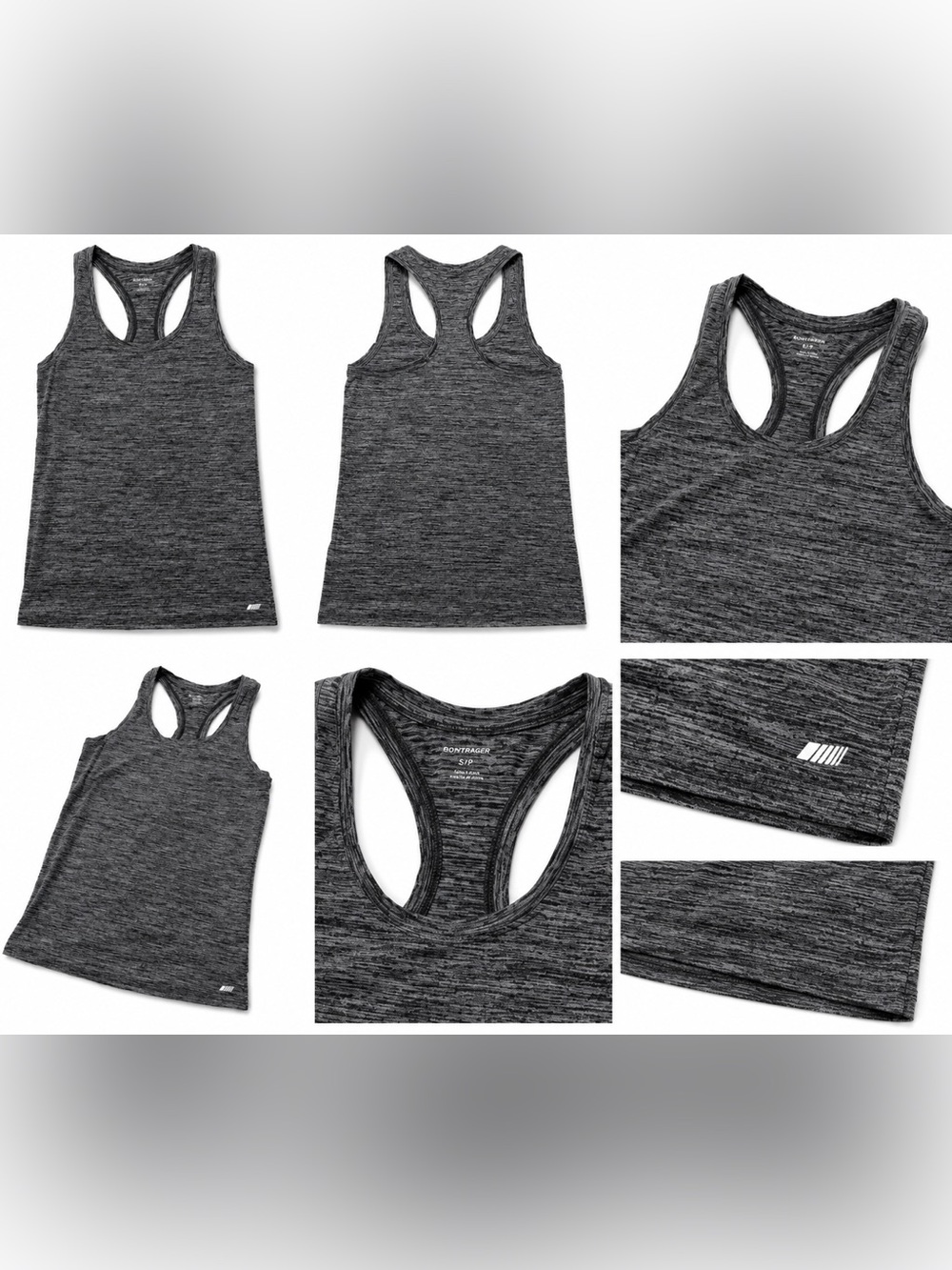 Amazon Essentials Women’s Dark Gray Heather Racerback Tank